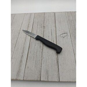 Tramontina Inox 3" Parer Paring Blade Black Handle 7 1/4"